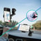 360 Suction Cup Car Phone Holder Mount With Retractable Arm For Dashboard Windshield 2