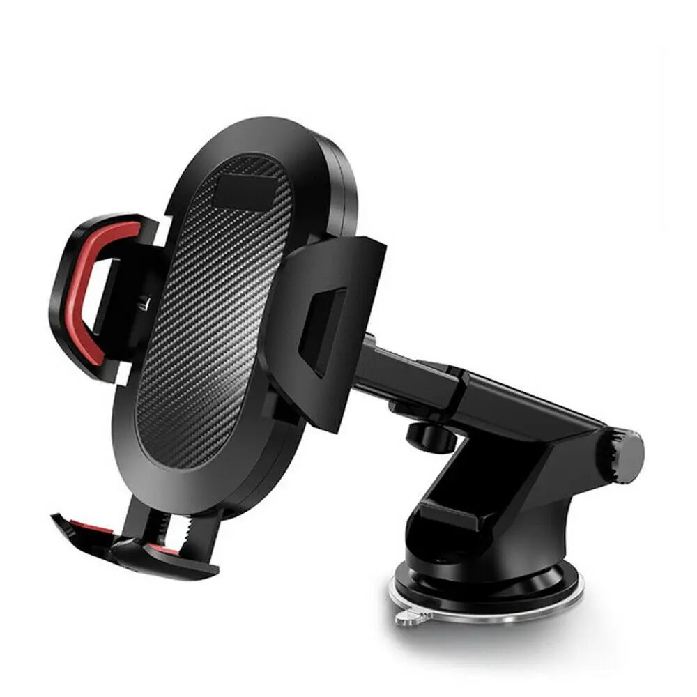360 Suction Cup Car Phone Holder Mount With Retractable Arm For Dashboard Windshield 6