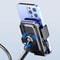 360 Rotating Motorcycle Bike Phone Holder Shockproof Handlebar Mount For Smartphones 3