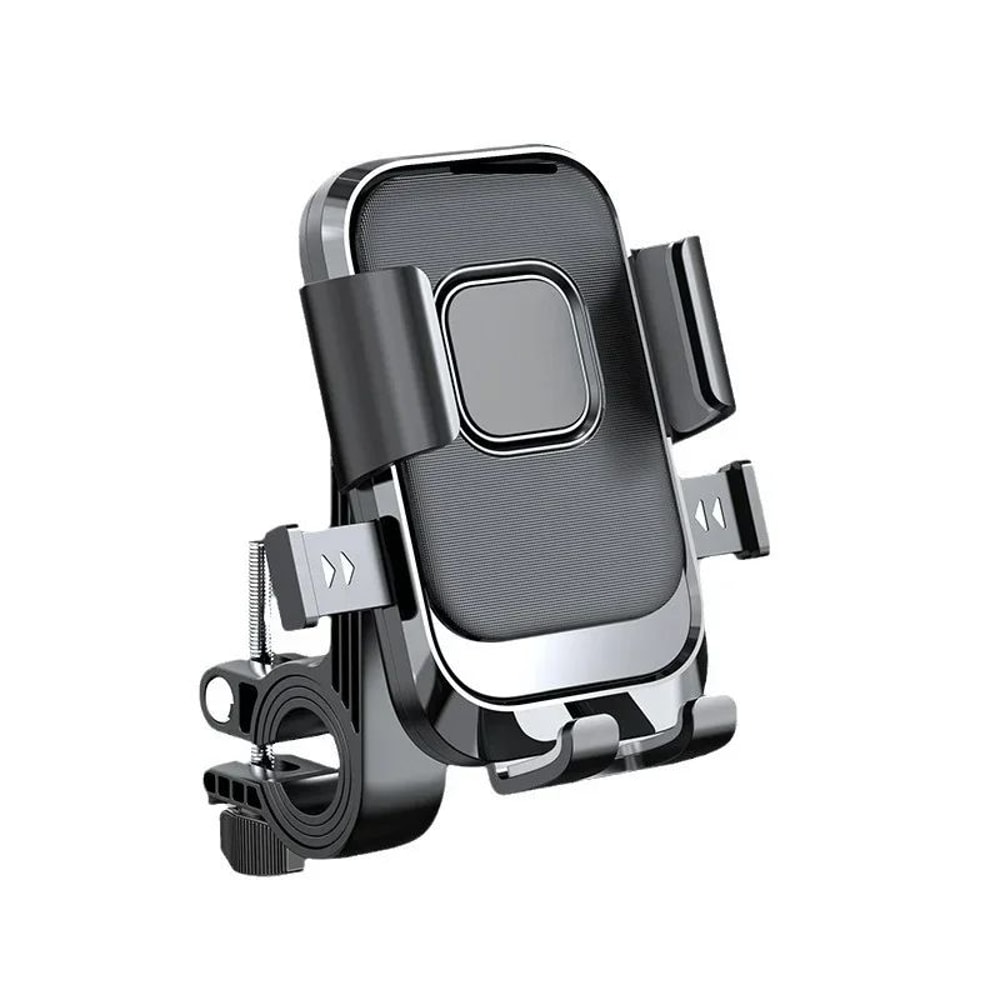 360 Rotating Motorcycle Bike Phone Holder Shockproof Handlebar Mount For Smartphones 7