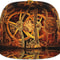 Vintage Steampunk Clock Trucker Hat Retro Gear Print Steampunk Snapback Cap With Breathable Mesh 2