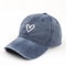 LoveScript Vintage Embroidered Baseball Cap Lightweight Washed Cotton Couple Baseball Cap For Ever 6