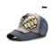 Urban Rivet Letter Duckbill Baseball Cap Adjustable Casual Streetwear Hat 9