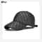 Premium Sheepskin Genuine Leather Baseball Cap Classic Black Dad Hat For Men 0