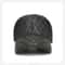 Premium Sheepskin Genuine Leather Baseball Cap Classic Black Dad Hat For Men 1