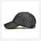 Premium Sheepskin Genuine Leather Baseball Cap Classic Black Dad Hat For Men 4