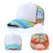 Starry Sky Sublimation Blank Baseball Cap Adjustable Mesh Trucker Hat For Custom Logo Printing 0