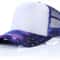 Starry Sky Sublimation Blank Baseball Cap Adjustable Mesh Trucker Hat For Custom Logo Printing 3