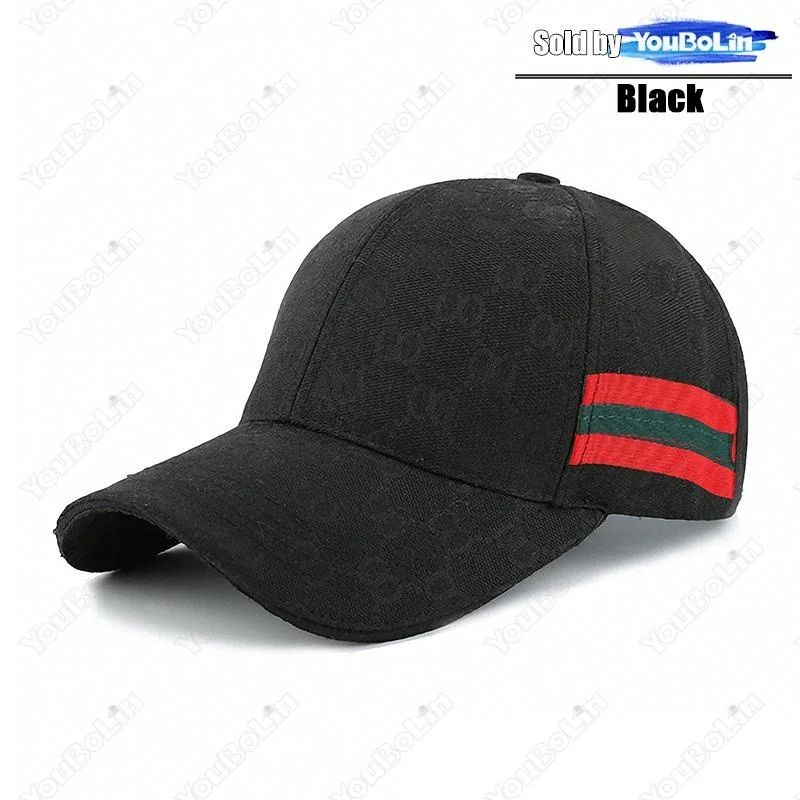 Classic Red Green Stripe Striped Baseball Cap For Men Women Casual Dad Hat Trucker Style 7
