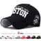 Classic 3D Embroidered Cotton Baseball Cap Adjustable Unisex Snapback Hat 0