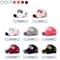 Classic 3D Embroidered Cotton Baseball Cap Adjustable Unisex Snapback Hat 2
