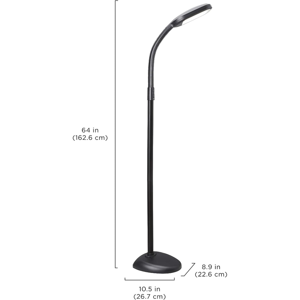 Full Spectrum LED Floor Lamp For Reading Eye Comfort Crafting And Focused Task Lighting 1