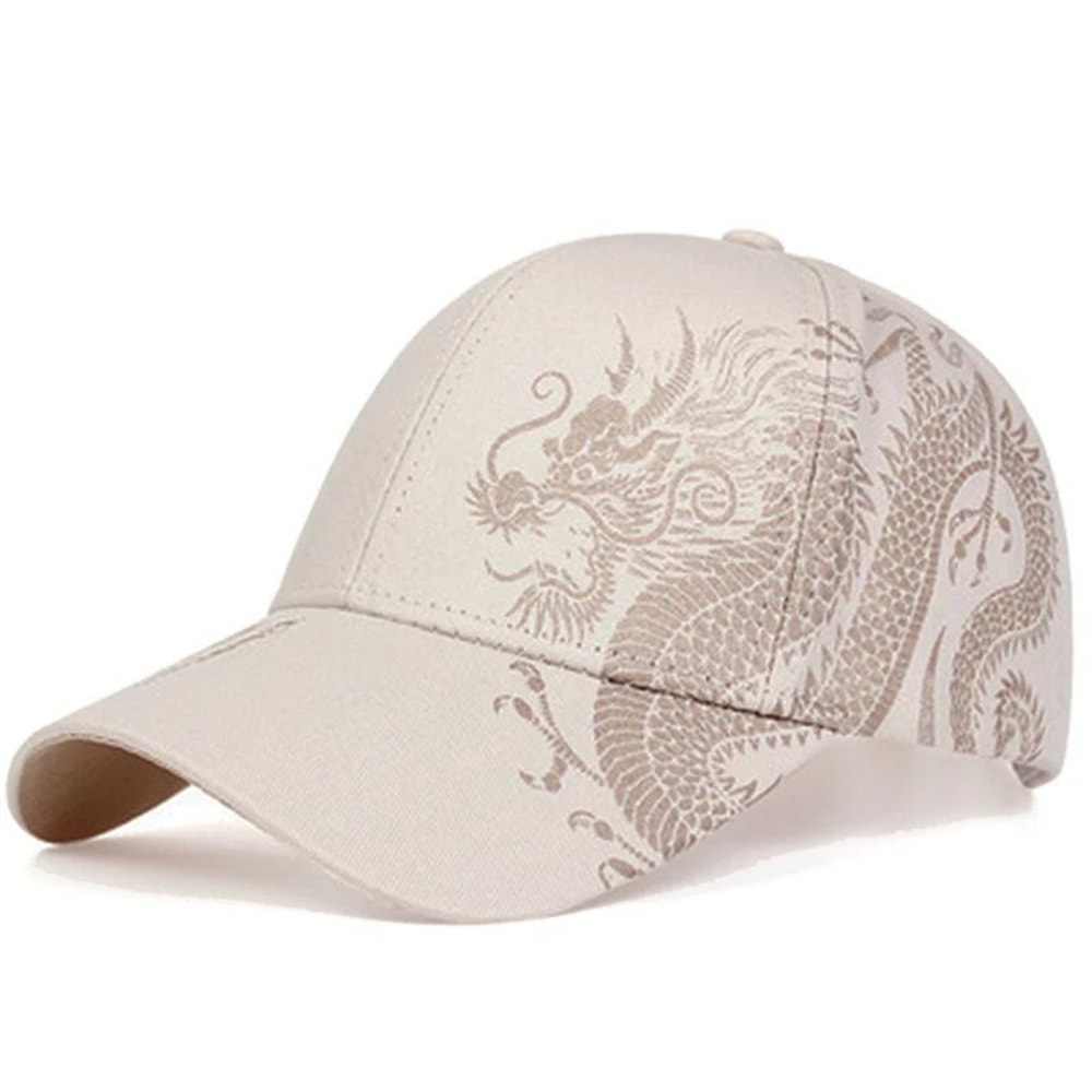 Chinese Dragon Baseball Cap Adjustable Dragon Snapback Hat With Sun Protection 9