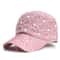 Womens Straw Baseball Cap UV Protection Adjustable Summer Beach Sun Hat 1