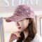 Womens Straw Baseball Cap UV Protection Adjustable Summer Beach Sun Hat 5