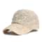 Womens Straw Baseball Cap UV Protection Adjustable Summer Beach Sun Hat 11