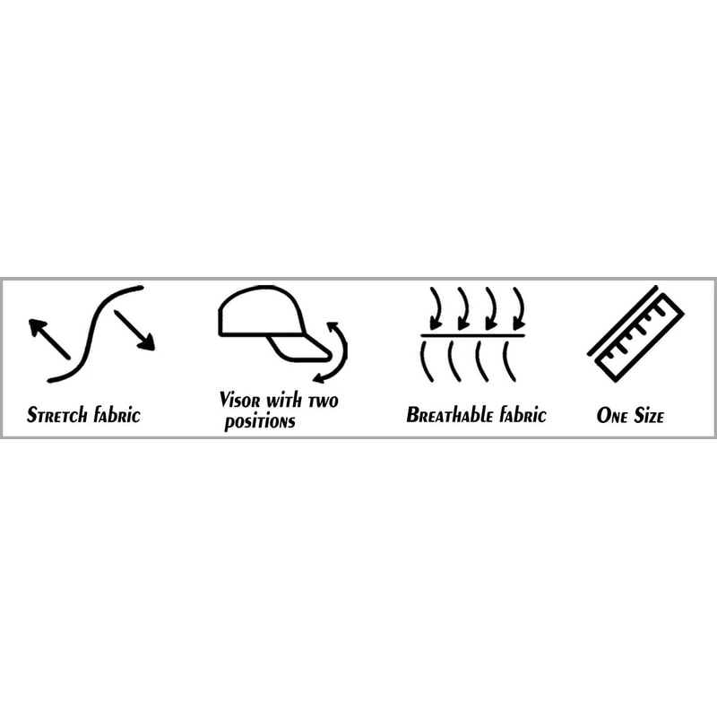 Retro Color Bars Vintage Cycling Cap Breathable Classic Bike Hat 6