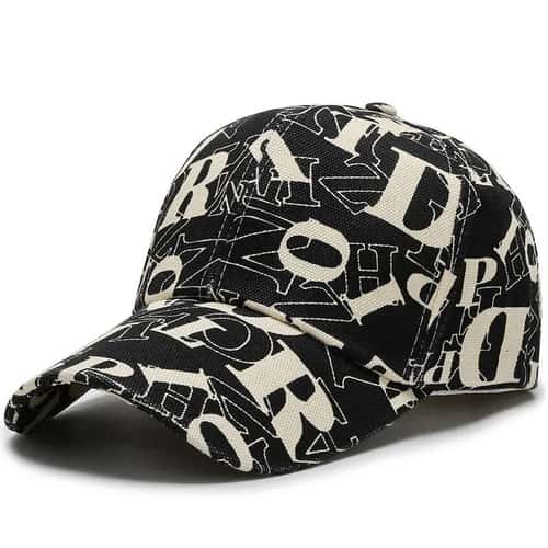 Vintage Letter Streetwear Snapback Baseball Cap for Men & Women