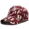 Vintage Letter Streetwear Snapback Baseball Cap For Men Women 1