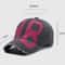 Vintage Letter Streetwear Baseball Cap Adjustable Cotton Snapback Trucker Hat For Men Women 1