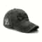 Vintage Washed Denim Baseball Cap With Embroidered Letter Adjustable Unisex Streetwear Hat 9