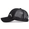 Mountain Peak Embroidered Mesh Baseball Cap Breathable Adjustable Outdoor Sun Hat 0