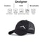 Mountain Peak Embroidered Mesh Baseball Cap Breathable Adjustable Outdoor Sun Hat 1