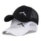 Mountain Peak Embroidered Mesh Baseball Cap Breathable Adjustable Outdoor Sun Hat 2