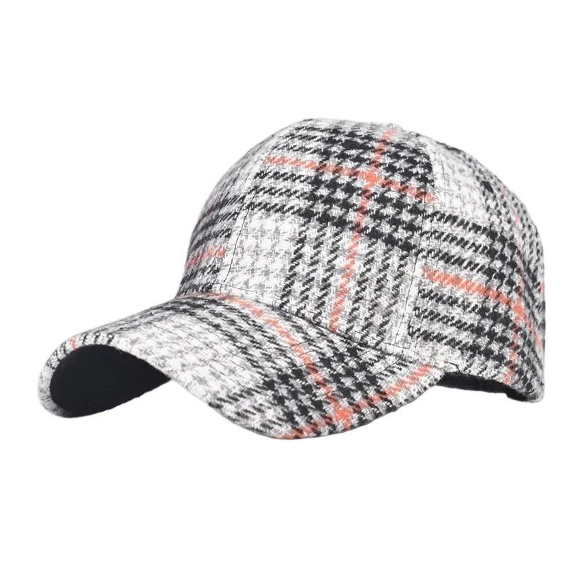 Classic Checkered Baseball Cap AllSeason Sun Visor Cap With Adjustable Fit For Men Women 7