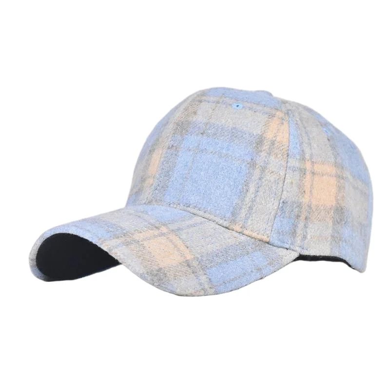 Classic Checkered Baseball Cap AllSeason Sun Visor Cap With Adjustable Fit For Men Women 14