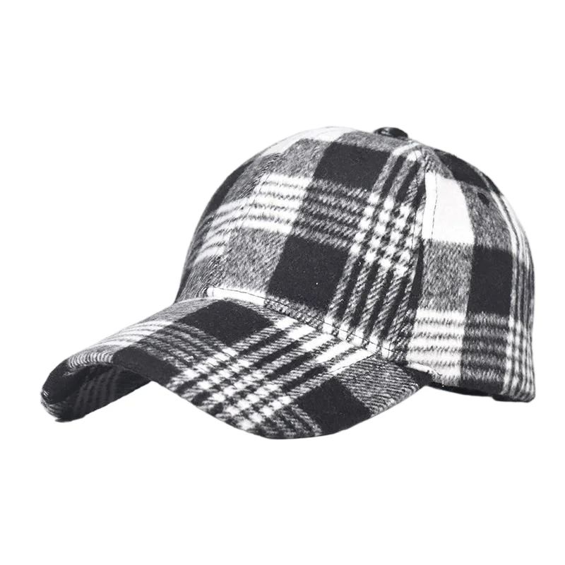 Classic Checkered Baseball Cap AllSeason Sun Visor Cap With Adjustable Fit For Men Women 15