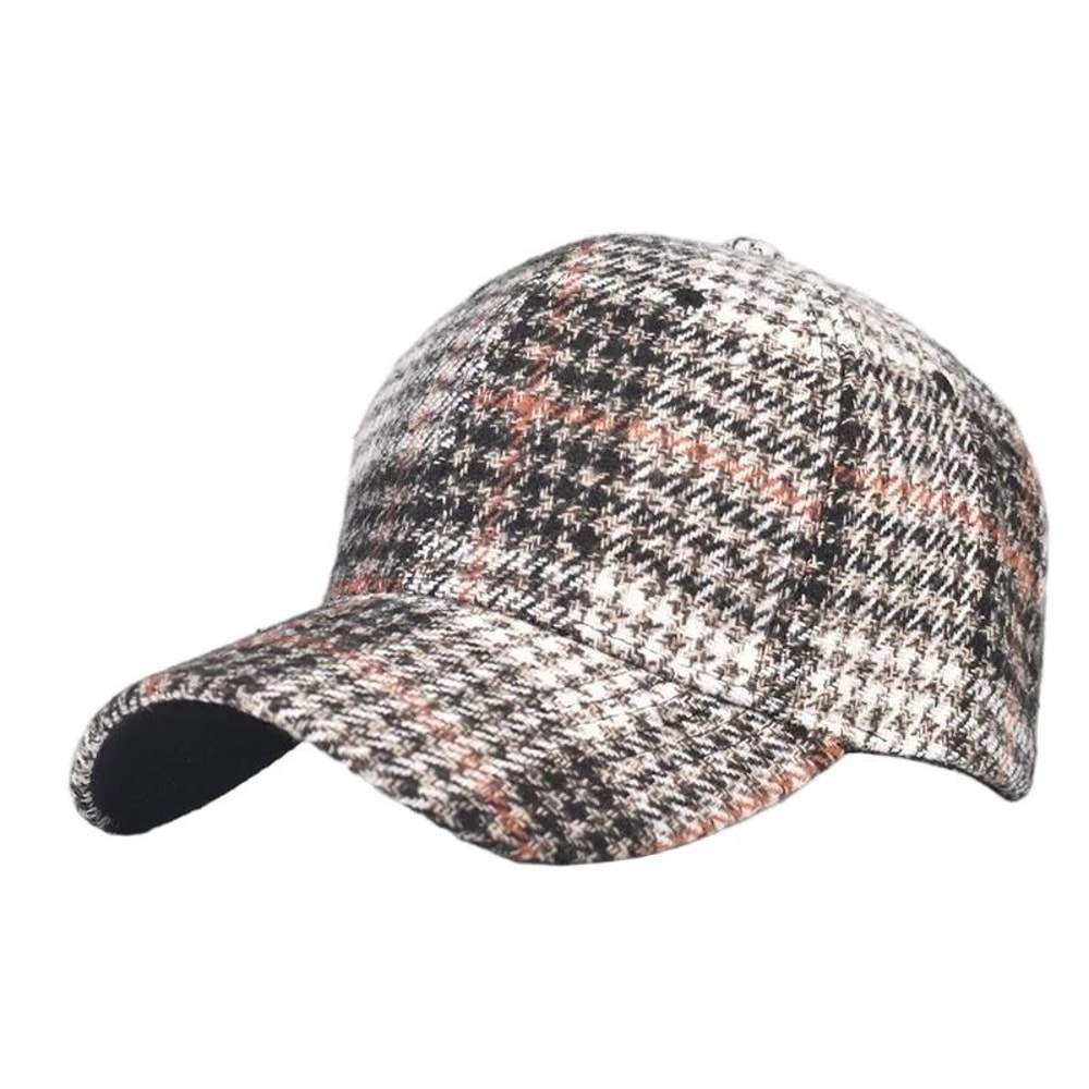 Classic Checkered Baseball Cap AllSeason Sun Visor Cap With Adjustable Fit For Men Women 8