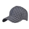 Classic Checkered Baseball Cap AllSeason Sun Visor Cap With Adjustable Fit For Men Women 9