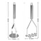 Stainless Steel Potato Masher Baby Food Press HeavyDuty Manual Vegetable Masher 1