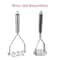 Stainless Steel Potato Masher Baby Food Press HeavyDuty Manual Vegetable Masher 10