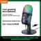 RGB USB Gaming Microphone With Noise Reduction RealTime Monitoring For Streaming Podcasting 0