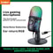 RGB USB Gaming Microphone With Noise Reduction RealTime Monitoring For Streaming Podcasting 0