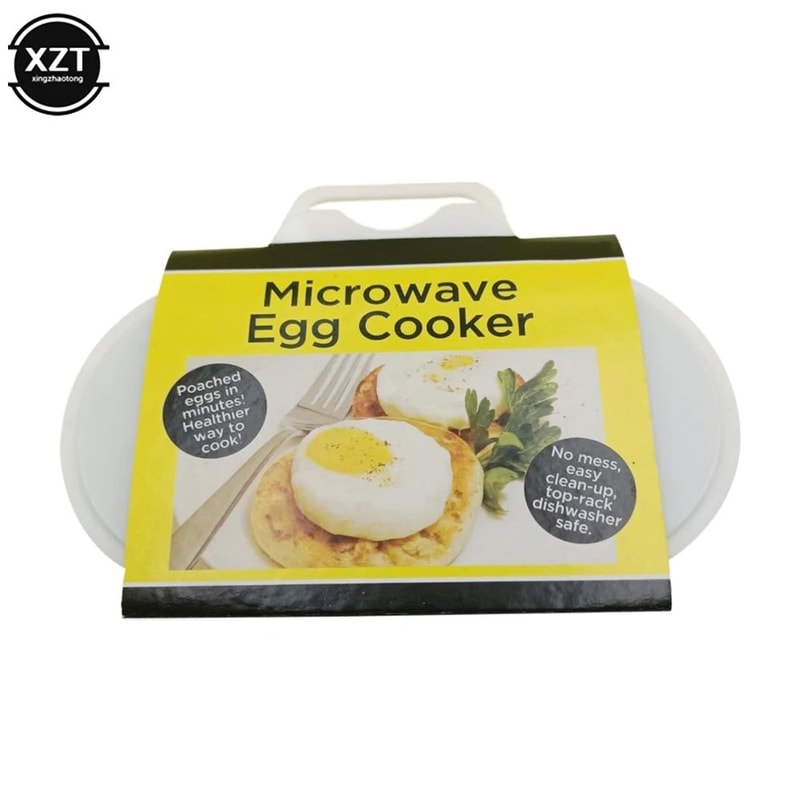 QuickCook Microwave Egg Poacher Mold Easy Nonstick Microwave Egg Cooker 4