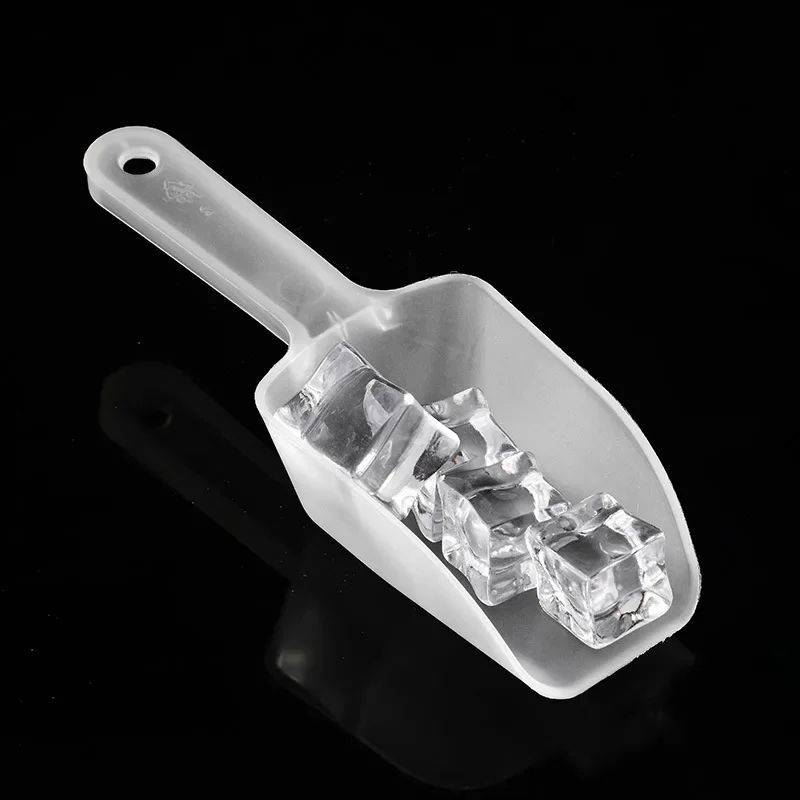 Clear Mini Plastic Ice Scoop For Candy Ice And Dry Goods 2