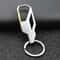 Vintage Punk Metal Keychain Silver Car Key Ring For Men Women 5