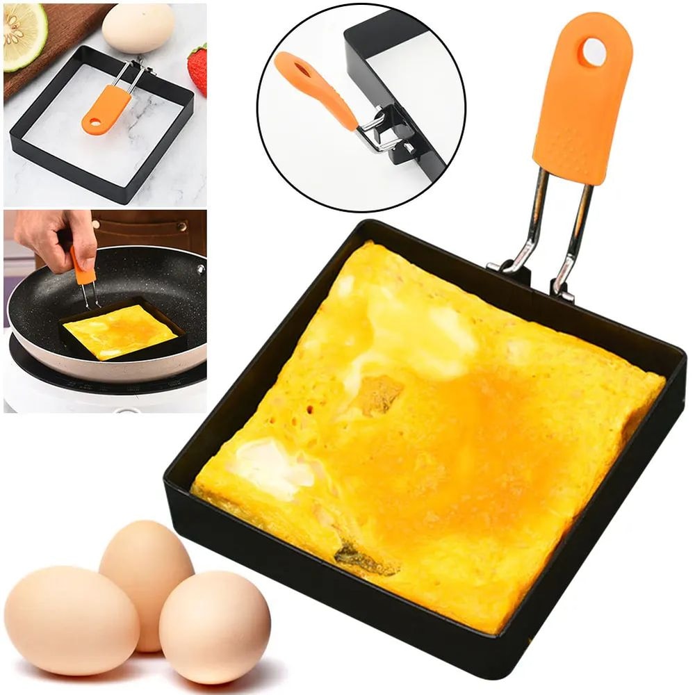 PerfectSquare Stainless Steel Egg Frying Ring Pancake Mold 2