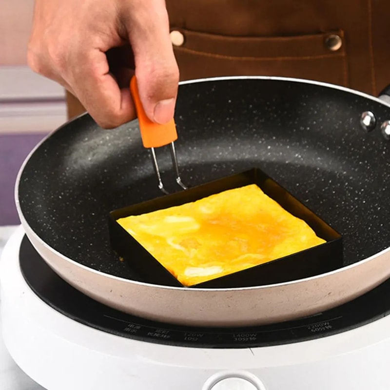 PerfectSquare Stainless Steel Egg Frying Ring Pancake Mold 5