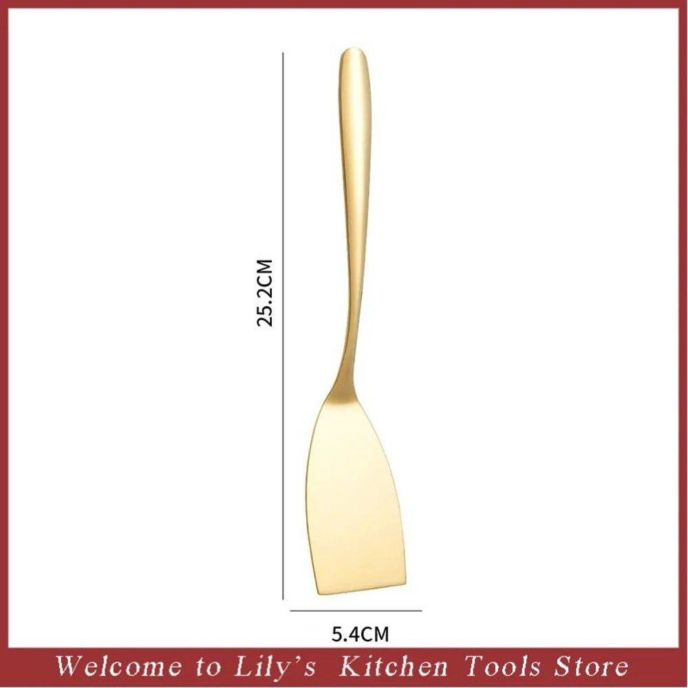 Stainless Steel MultiPurpose Spatula HeavyDuty Pancake Turner BBQ Grill Spatula 7