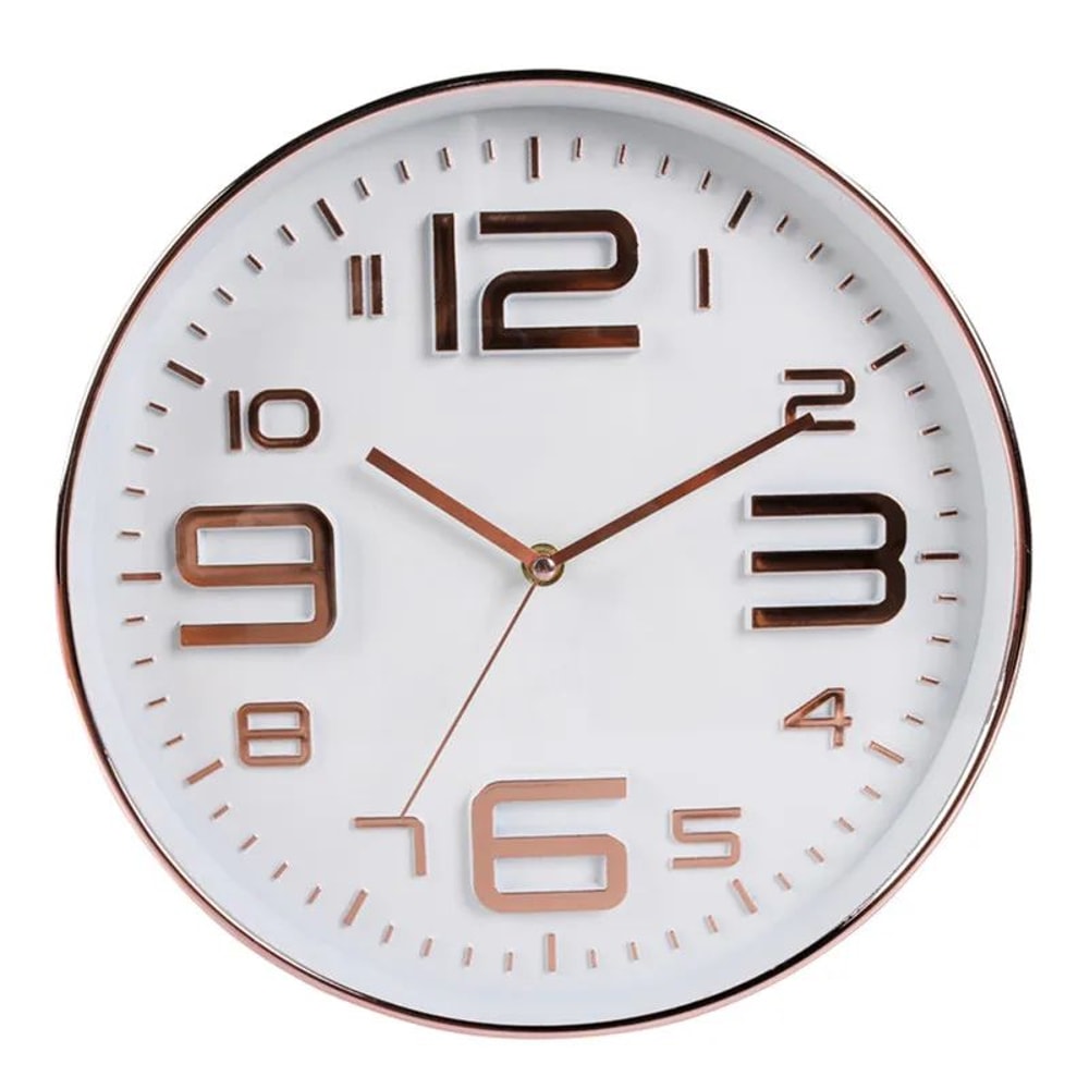 Nordic Silent 12 Inch Modern Wall Clock NonTicking Battery Powered Home Decor 7