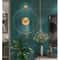 Modern Minimalist Swing Pendulum Wall Clock Silent Decorative Metal Wall Clock For Living Room Of 5