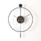 Modern Minimalist Swing Pendulum Wall Clock Silent Decorative Metal Wall Clock For Living Room Of 7