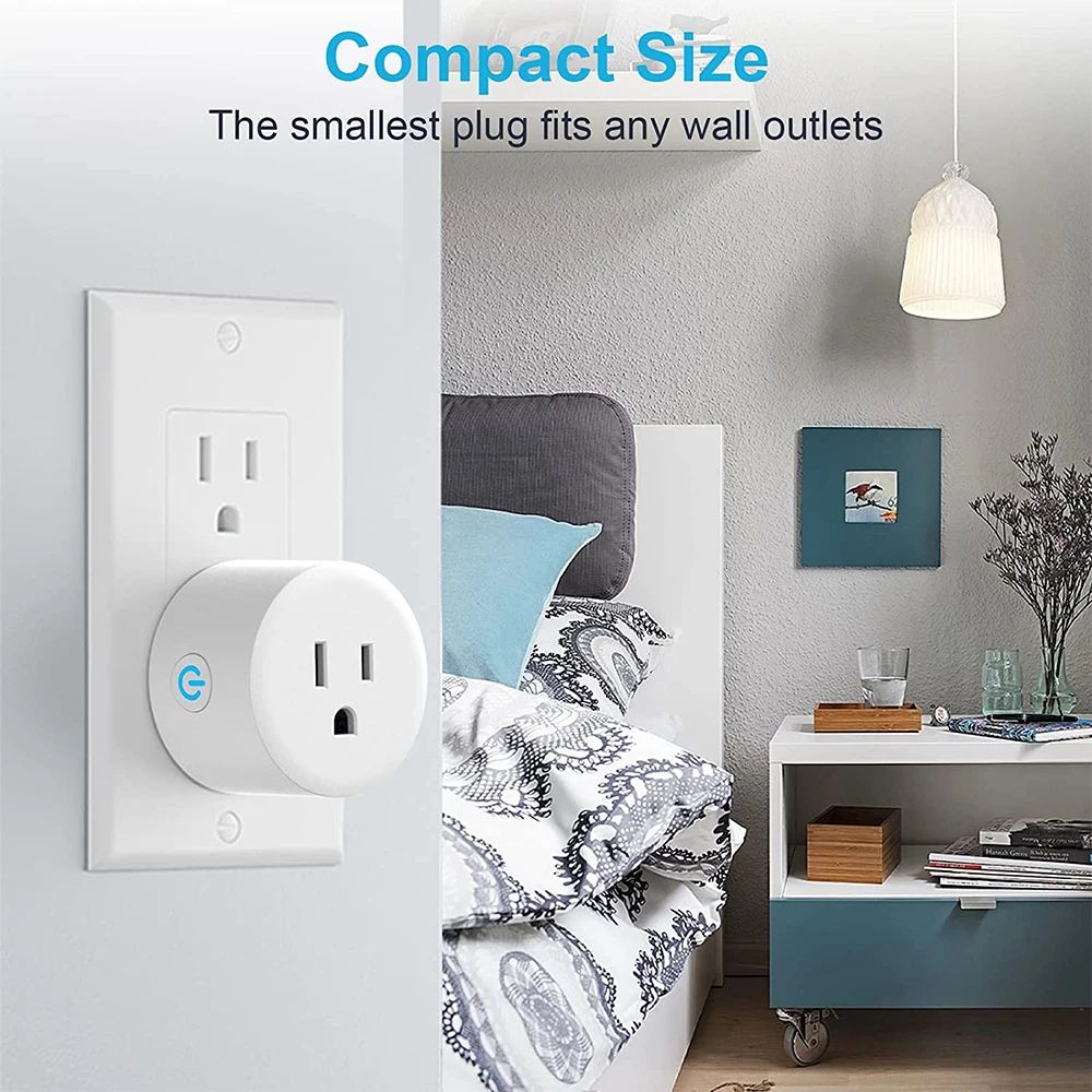 Tuya 16A Zigbee Smart Plug With Energy Monitoring WiFi App Alexa Google Home Control 3