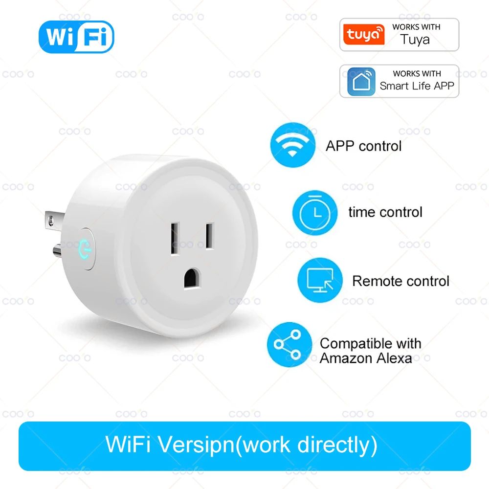 Tuya 16A Zigbee Smart Plug With Energy Monitoring WiFi App Alexa Google Home Control 7