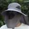 Removable Flap UV Protection Sun Hat Convertible Wide Brim Fishing Hiking Bucket Hat 7