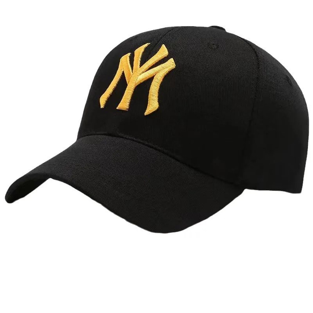 Vintage Letter Embroidered Snapback Cap Adjustable Unisex Cotton Baseball Hat 1